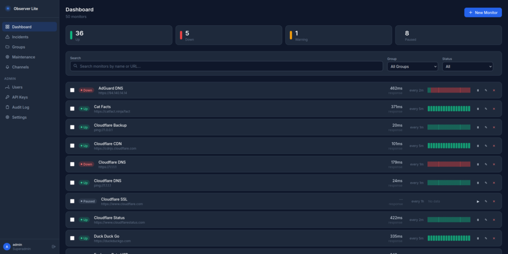 observer-lite-dashboard